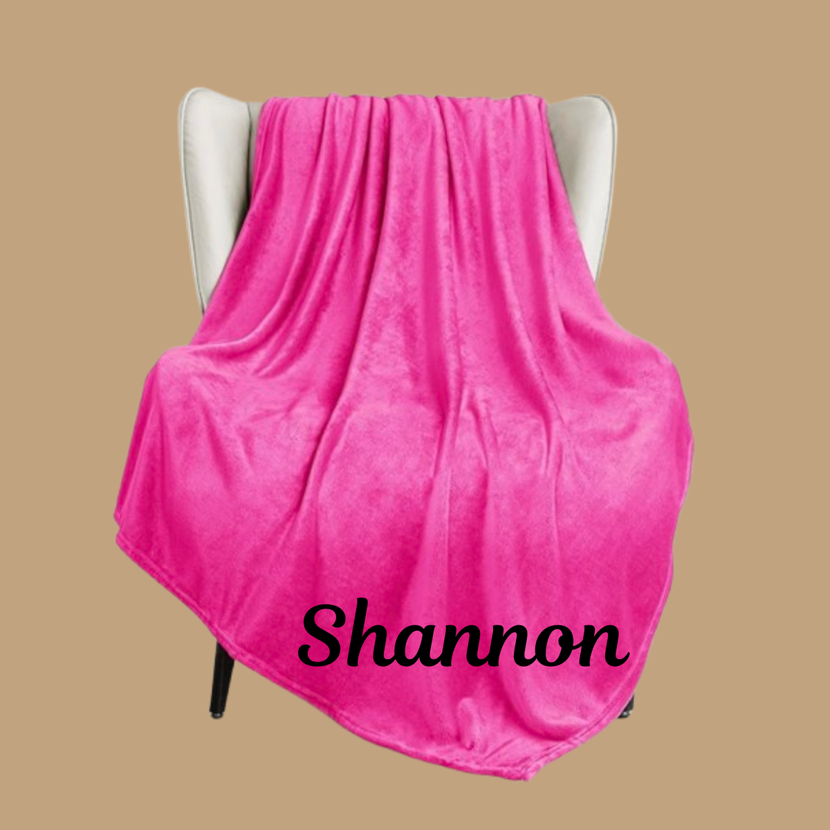 Personalized Plush Blankets 50 x 60
